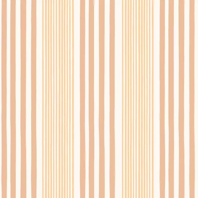 Kissen Slow stripes peach