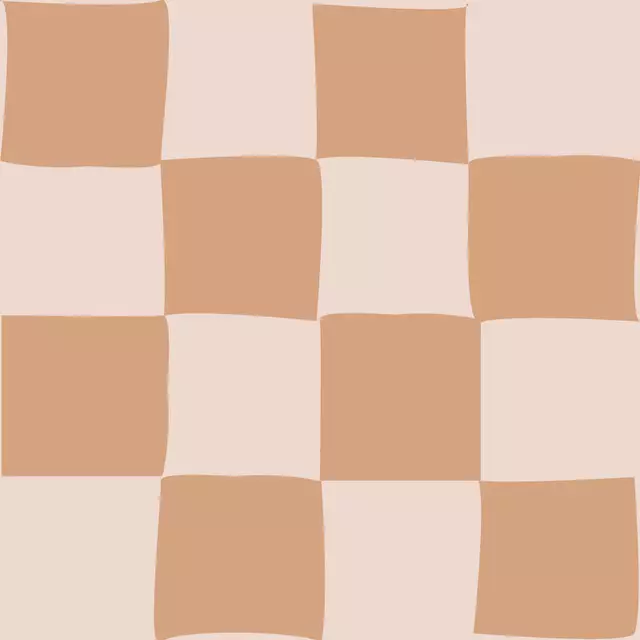 Bankauflage Checkerboard Rosa