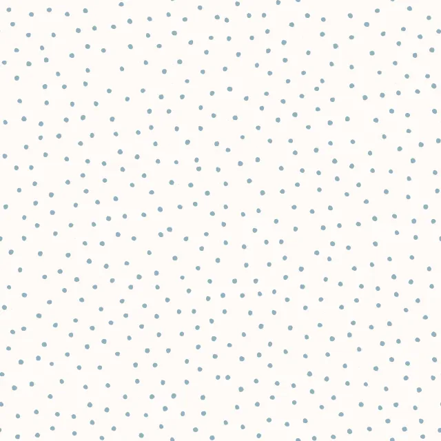 Dekovorhang Dots light blue