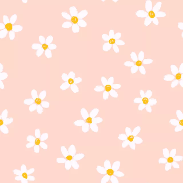 Tischläufer Gänseblümchen rosa