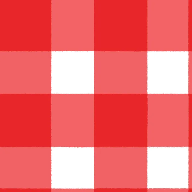 Kissen Karo Rot
