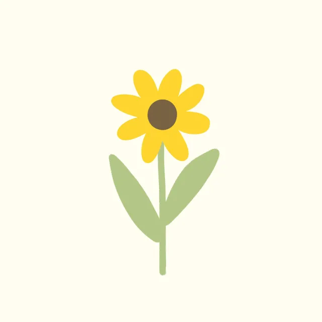 Kissen Sonnenblume