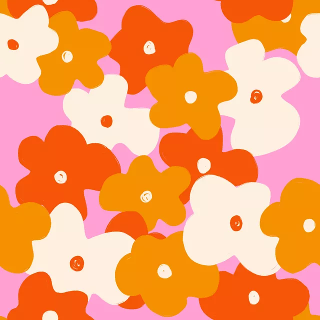 Retro Flowers