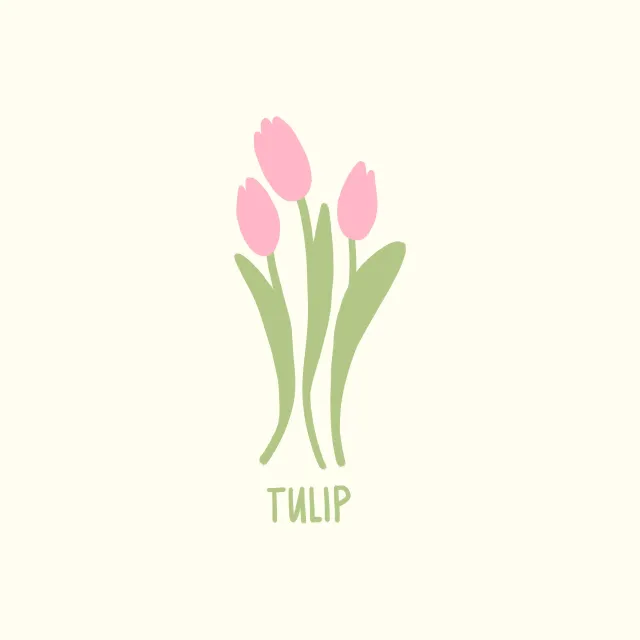 Kissen Tulip