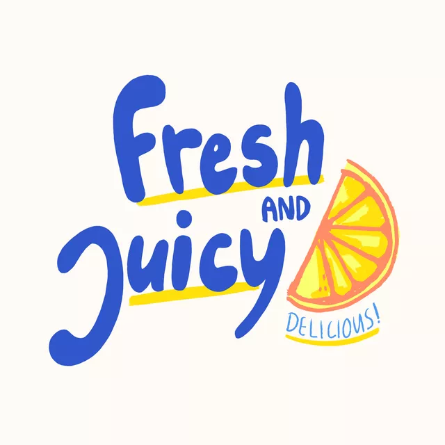 Kissen Fresh and juicy