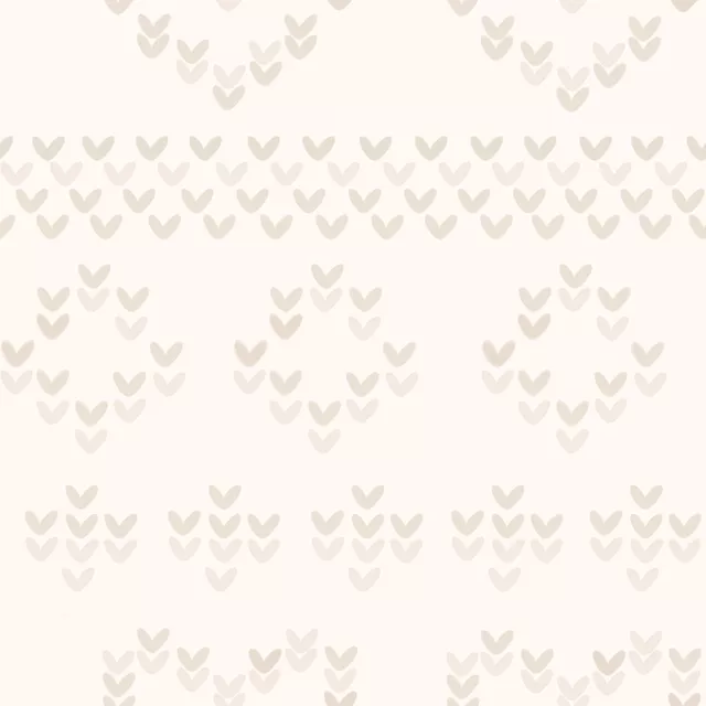 Bodenkissen Strickmuster in beige