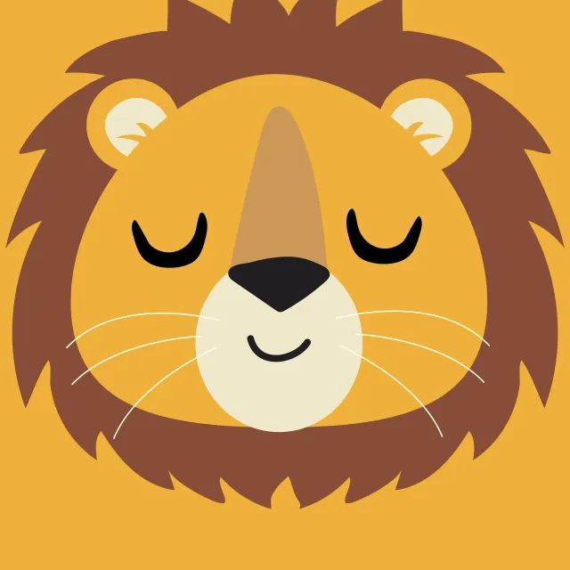 Servietten Cut Lion – Löwe