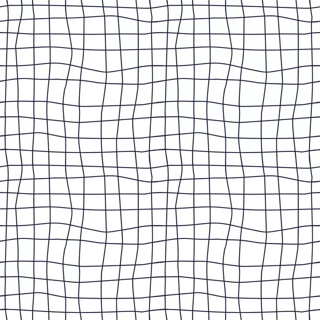 Bodenkissen Grid klein schwarz