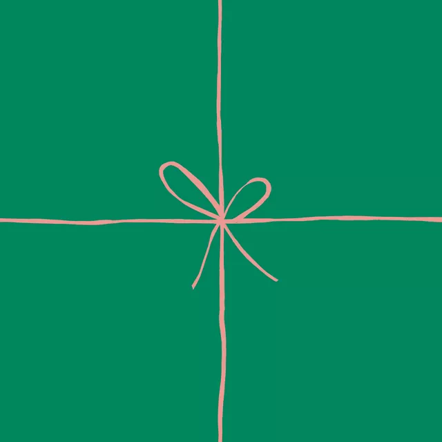 Tischläufer Geschenk Green