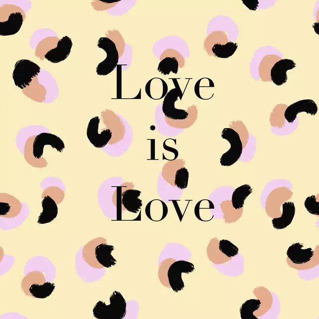 Kissen Leo Love is Love