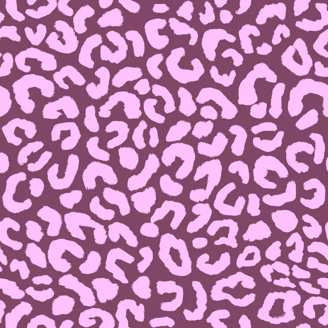 Bettwäsche Lila Leopard