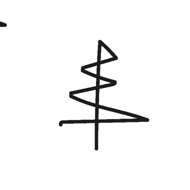 Bettwäsche Weihnachtsbaum  Sketch