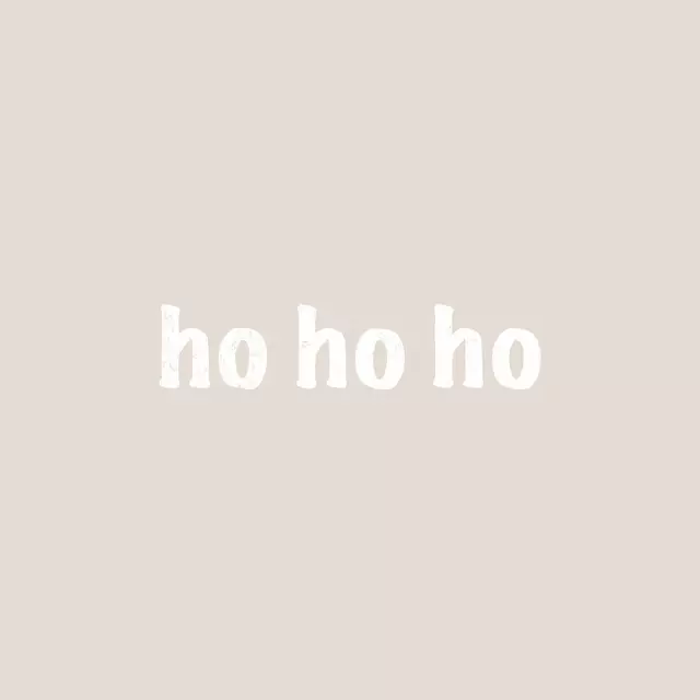 Tischset Cozy Christmas Ho Ho Ho