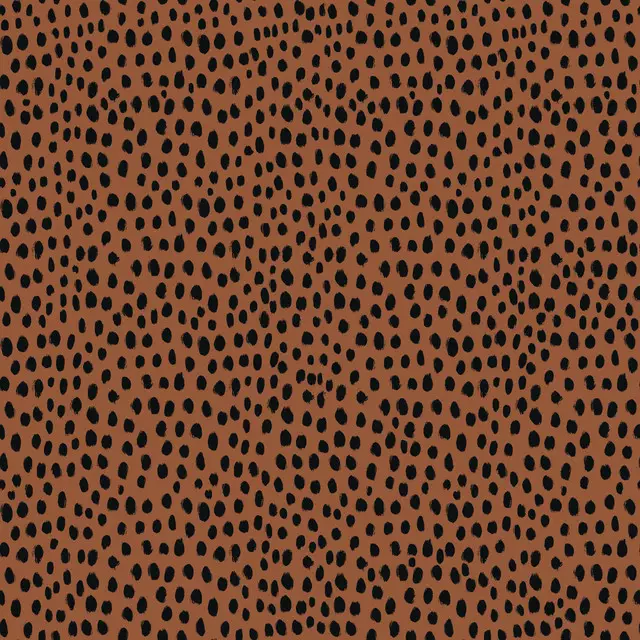 Kissen Minidot Brown