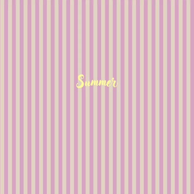 Kissen Summer Stripes Rosa