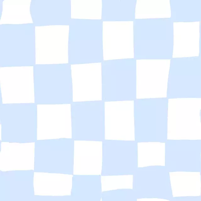 Sitzkissen Light Blue Check