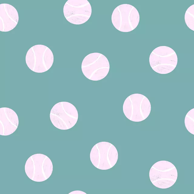 Bettwäsche Vintage Vibe Tennisball
