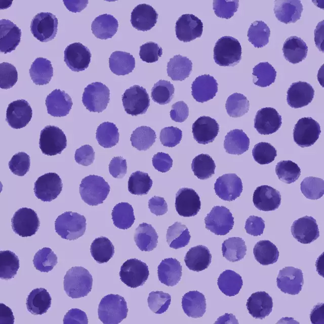 Sitzkissen Aquarellpunkte Lila