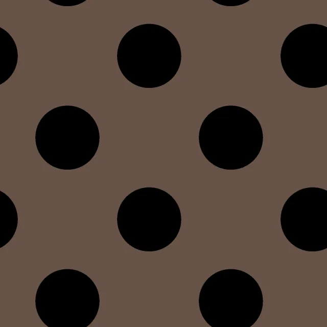 Geschirrtücher Big Polka Dots Braun