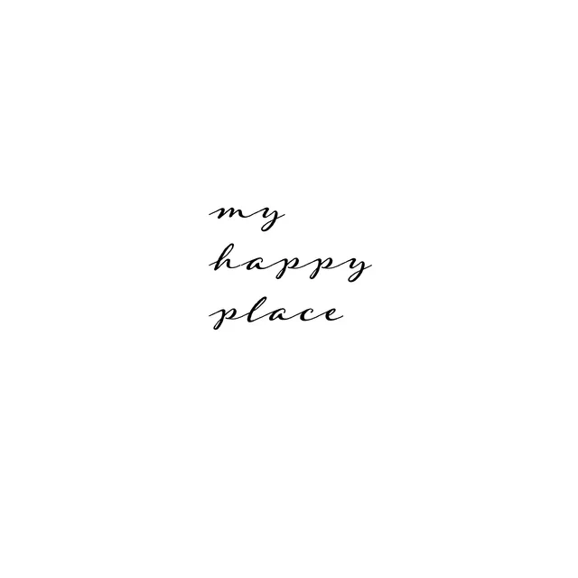 Bettwäsche My Happy Place black