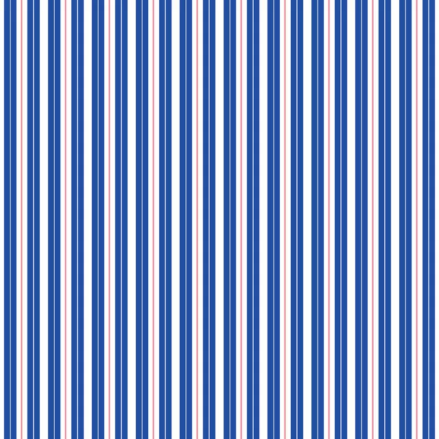 Retrostreifen Skipperblau