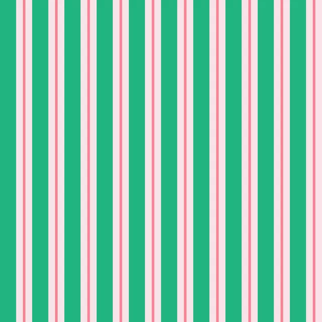 Retro Stripes Hellgrün
