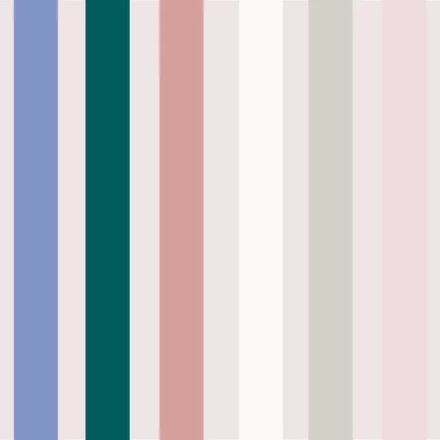 Sitzkissen Colour Christmas Stripes