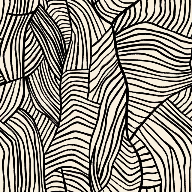 Tischdecke Bold Beige Leaf