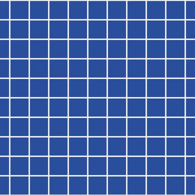 Bankauflage Grid blau