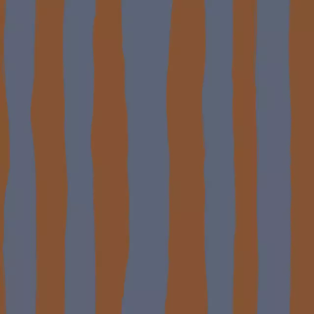 Dekovorhang Cozy Christmas Stripes Brown