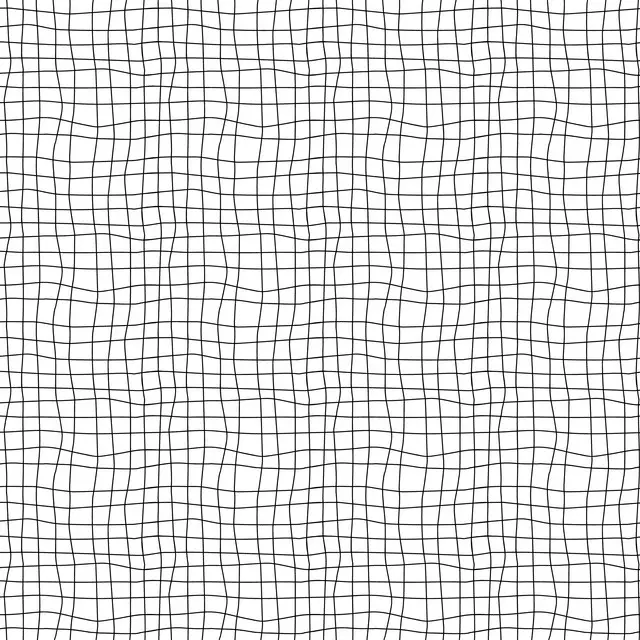 Dekovorhang Grid klein schwarz