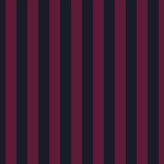 Kissen Striped Burgund Red Blue