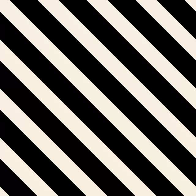Tischläufer Stripes diagonal small black