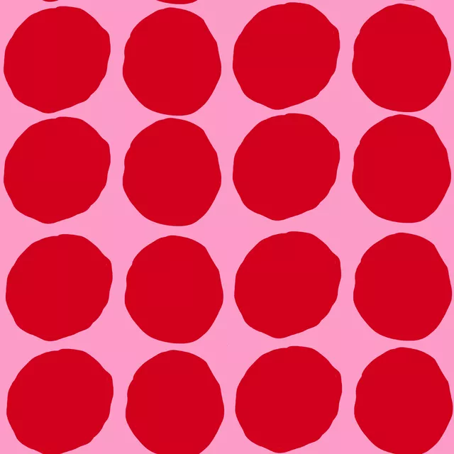 Tischläufer Punkte treffen Rosa & Rot