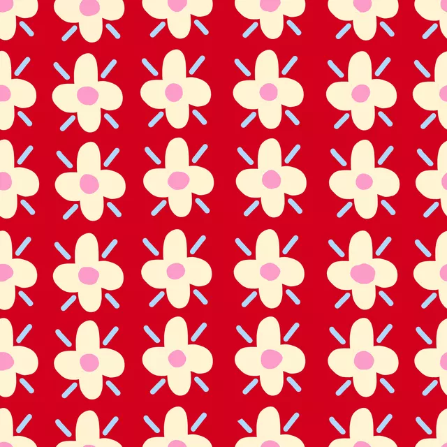 Retro Blume NO1