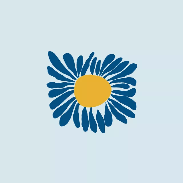 Servietten Moderne Sonnenblume No3