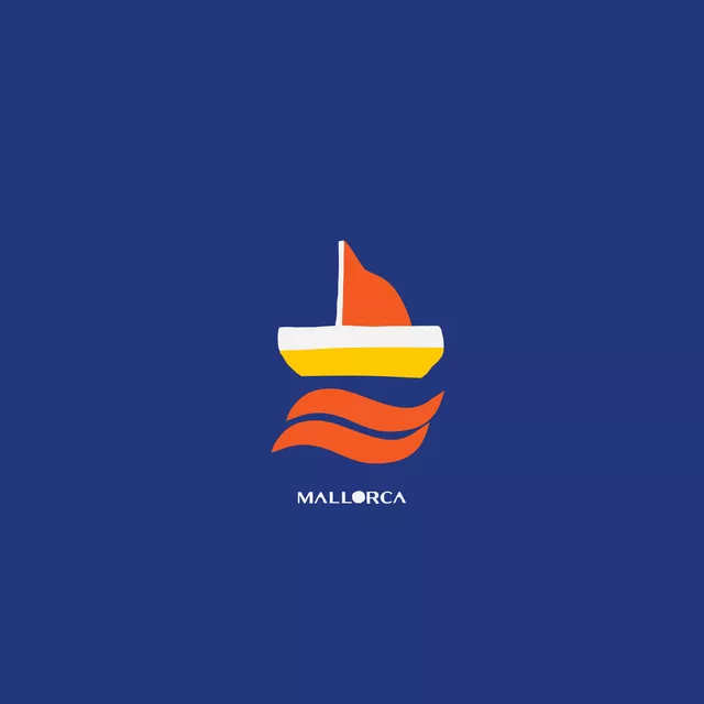 Sitzkissen Mallorca Segelboot No1
