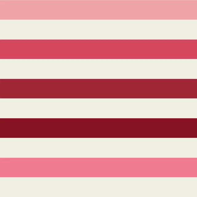 Querstreifen Pink Beige