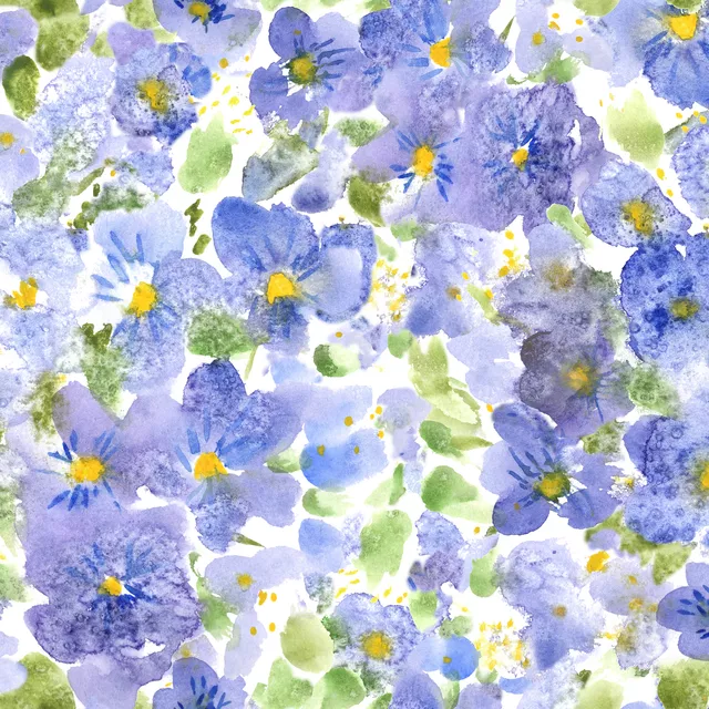 Tischset Stiefmütterchen Violett