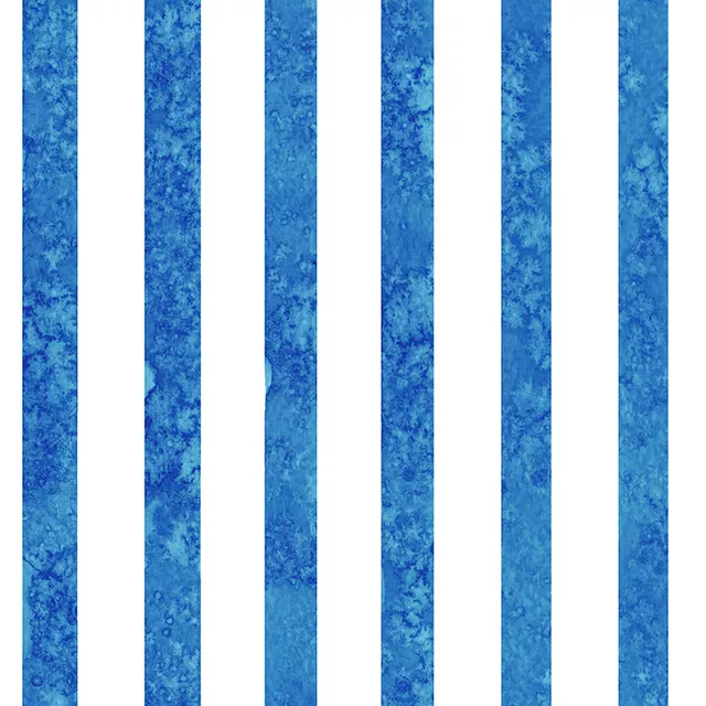 Bodenkissen Längsstreifen Aquarell Blau