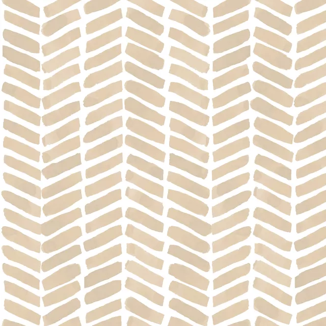 Tischset Chevron Aquarell Sand Beige