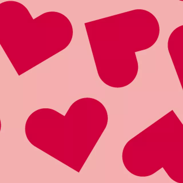 Pinke Herzen Muster