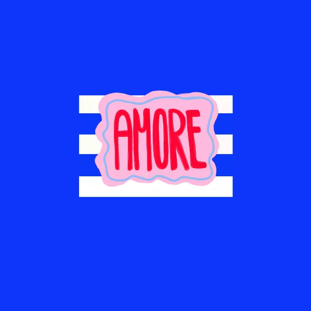 Kissen Amore stripes