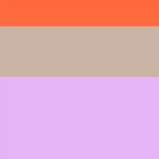 Kissen Mocca Stripes lila orange