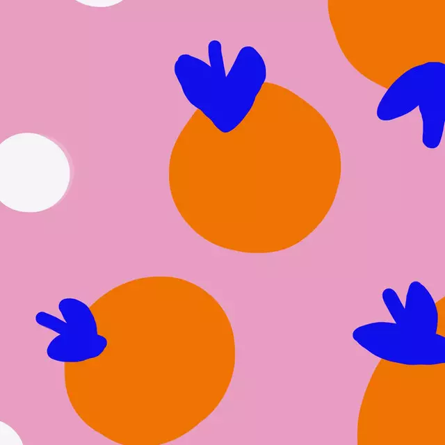 Tischläufer orangen Party