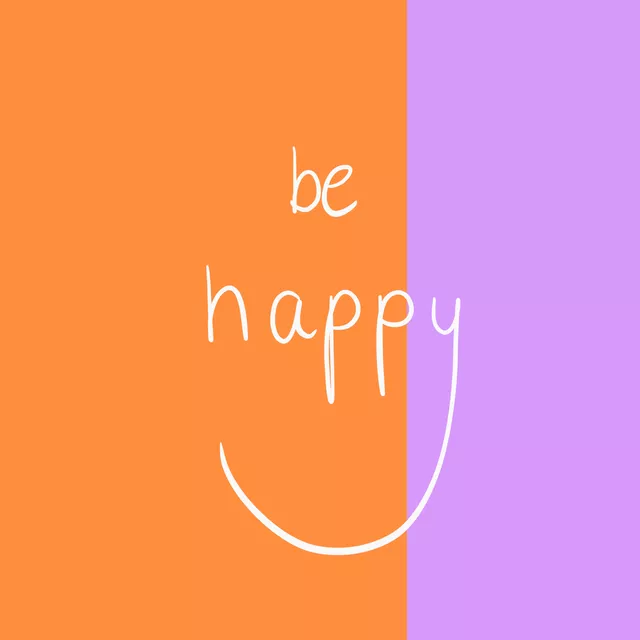 Servietten be happy bunt