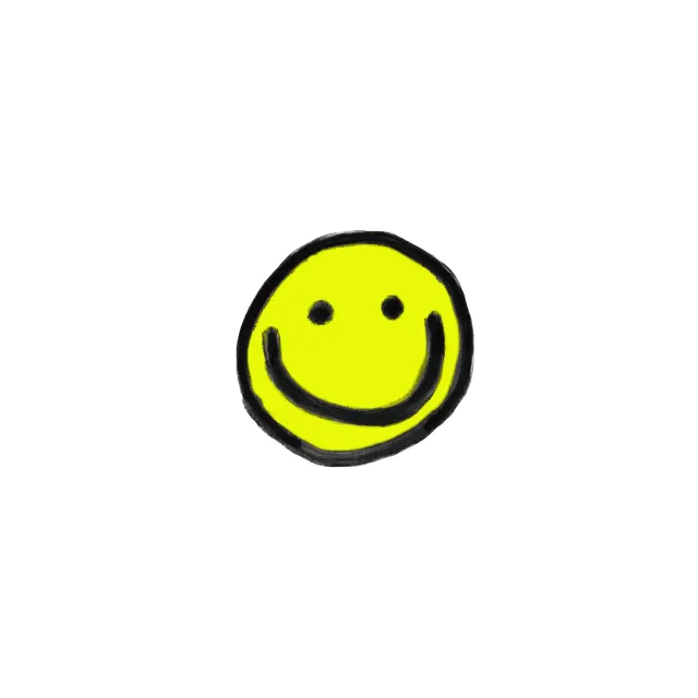 Servietten Smiley white