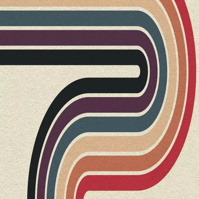 Tischset Retro