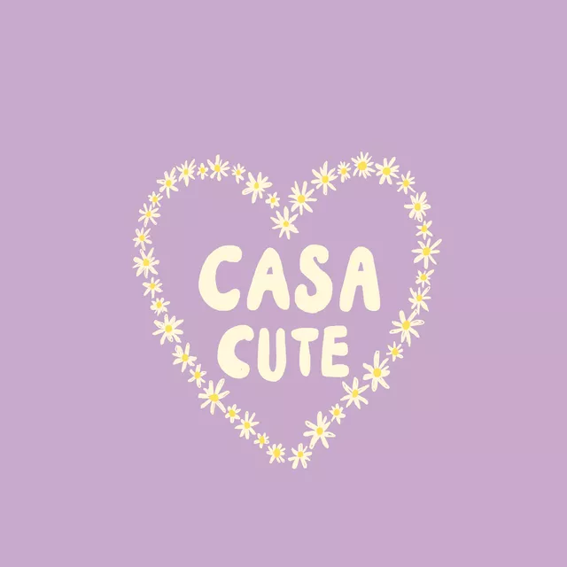 Kissen Casa Cute lila