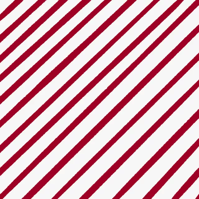 Kissen Streifen rot